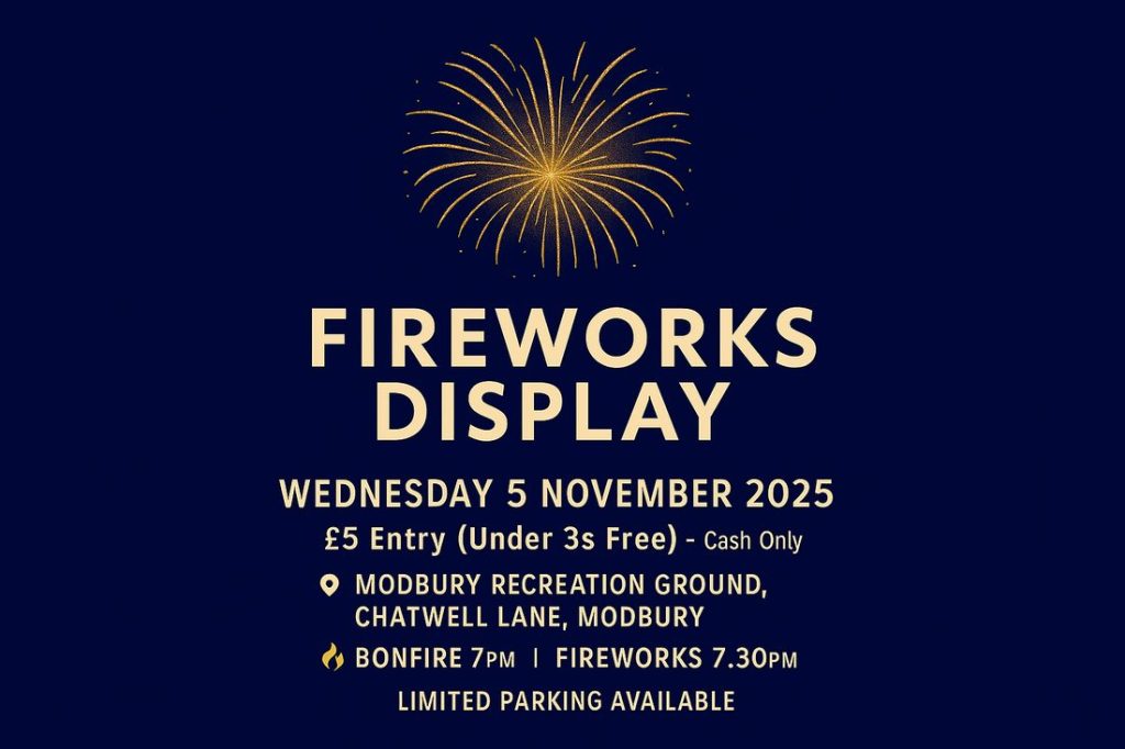 Modbury Events Modbury Firework Display β Modbury Parish Council